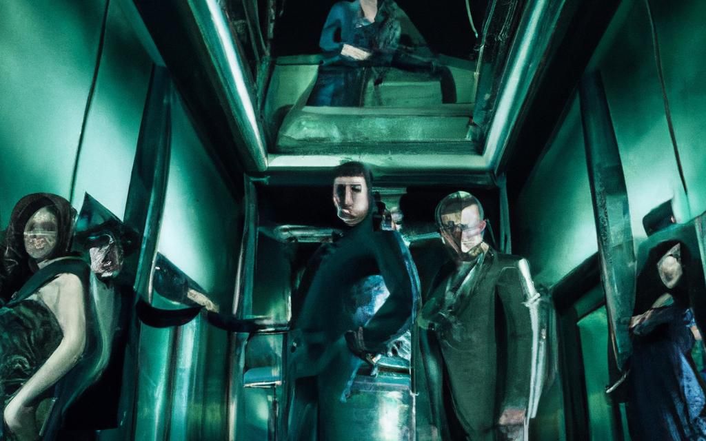 Poster for "Elevator Bond: Escape to Philanthropy"