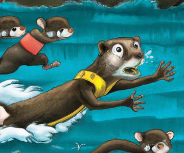Poster for "Otter's Time-Travel Dilemma."