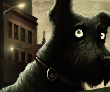 Poster for "Canine Curse: The Painting's Price"