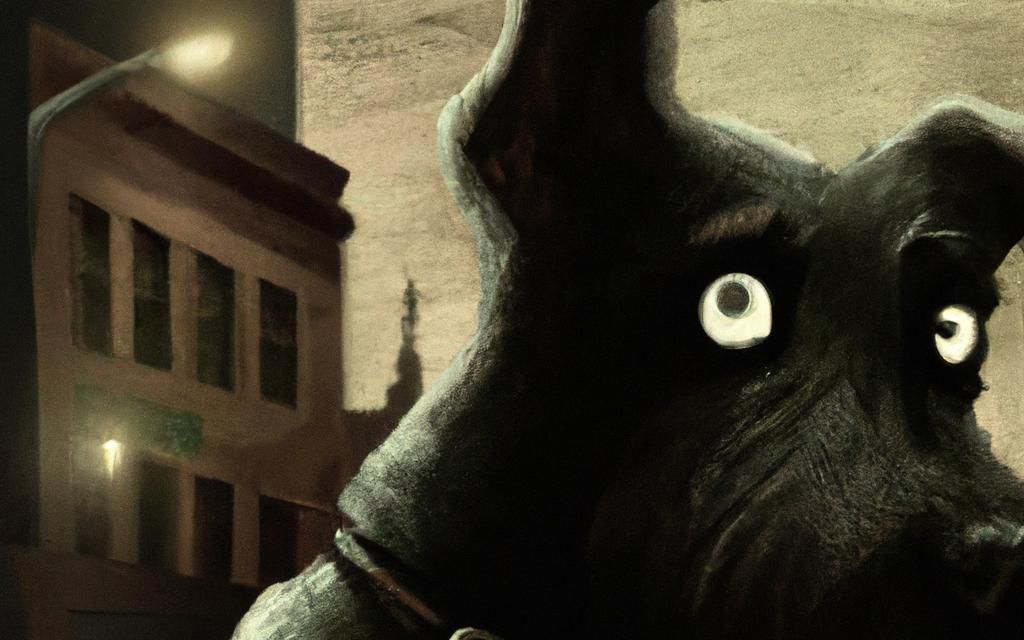 Poster for "Canine Curse: The Painting's Price"