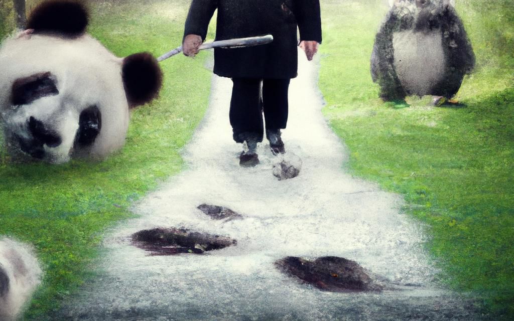 Poster for "Panda's Dream: Shadows and Memories"