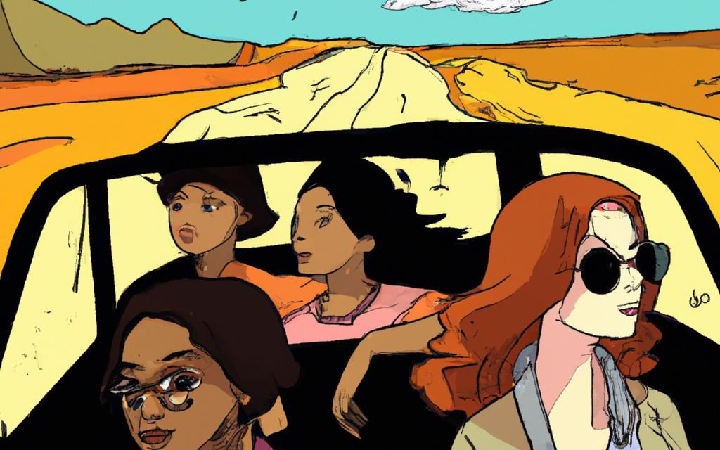 Poster for "Reviving Sisterhood: Cross-Country Journey"