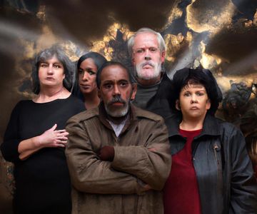 Poster for "Geriatric Gangster Ghosts"
