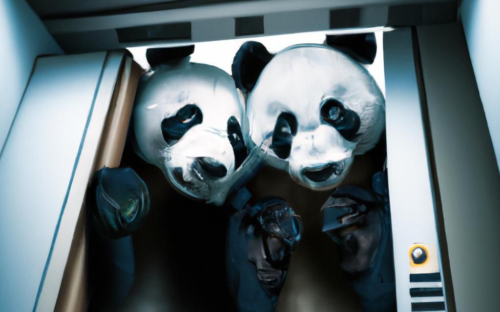 Poster for "Panda Panic in the Shaft"