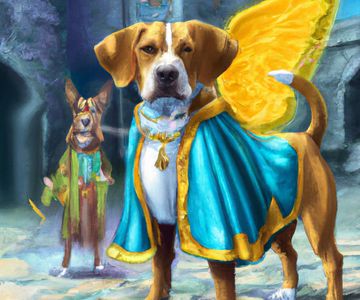 Poster for "Paws of Wisdom: The Canine Apprentice"