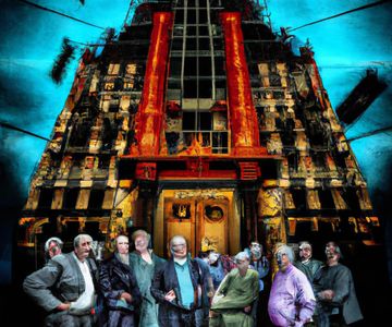 Poster for "The Golden Geriatric Gamblers"