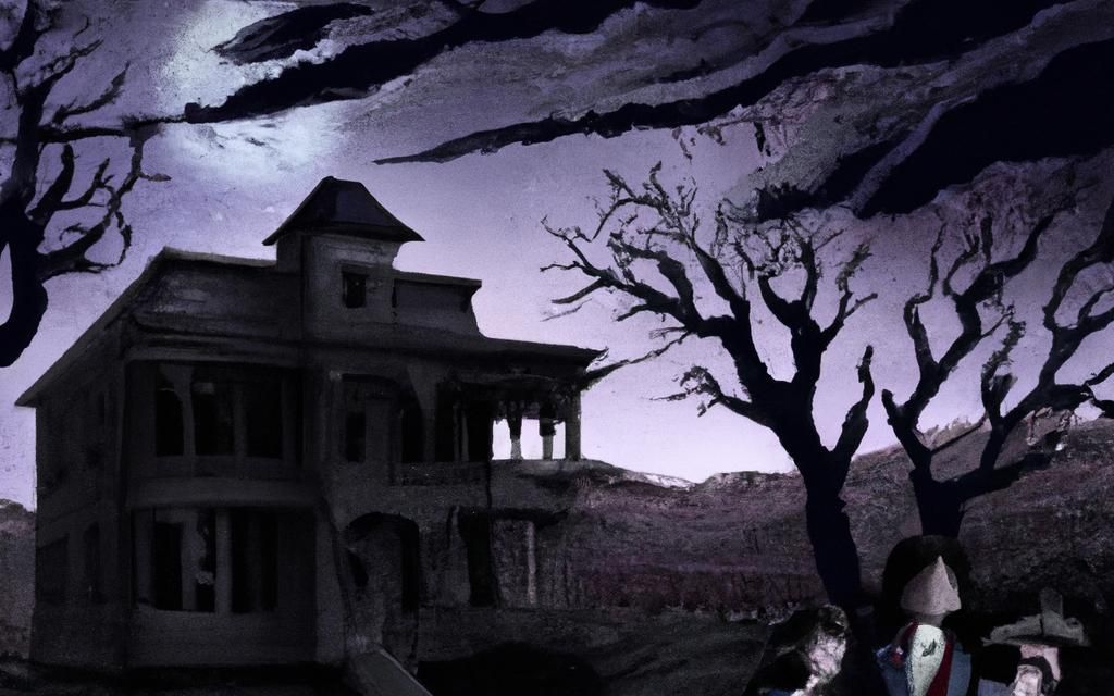 Poster for "Ethereal Encounters in the Midnight Manor"