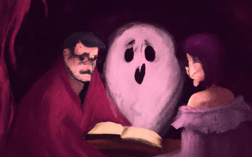 Poster for "Spectral Vendetta: Haunting Hearts Collide"