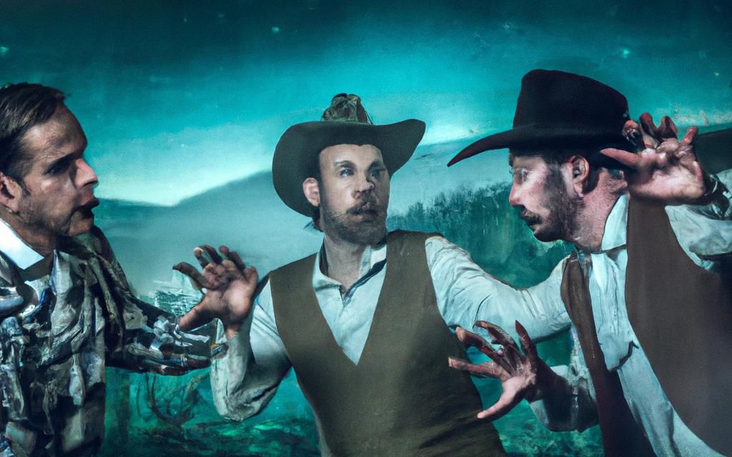 Poster for "Wrath of the Kinetic Cowboys"