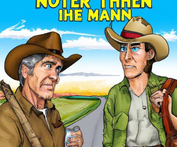 Poster for "The Presidential Outlaw's Uncharted Journey"