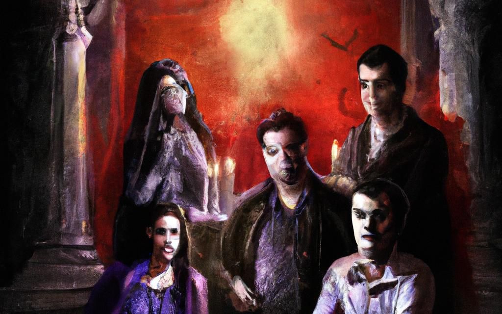 Poster for "Blood Lust: The Painted Curse"