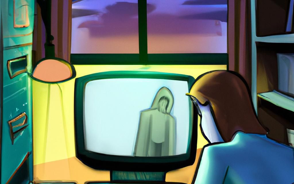 Poster for "Spectral Love: A Digital Haunting Romance"