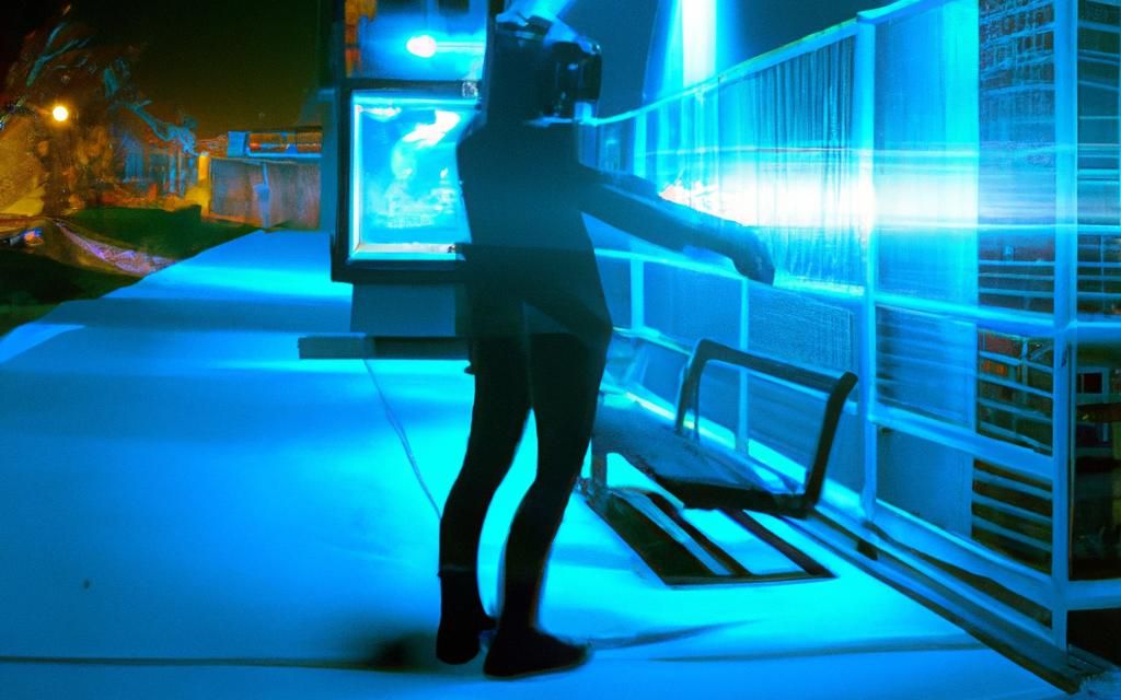 Poster for "Digital Shadows: Vanishing Secrets on Campus"