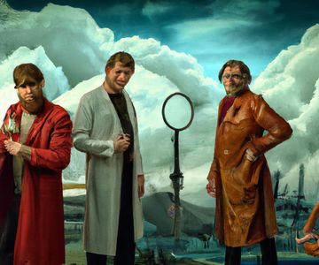 Poster for "The Quantum Misfits: Law and Absurdity"
