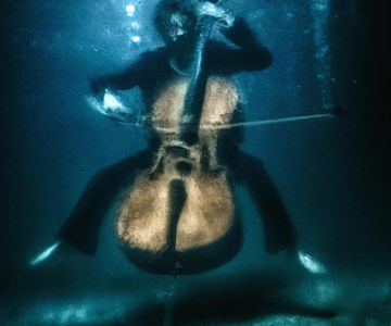 Poster for "Cello's Descent: Abyssal Symphony"