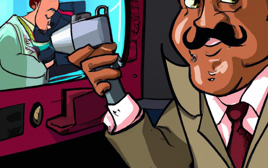 Poster for "Senator's Time Trip: Parody of Politics"