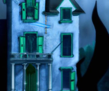 Poster for "Whispers in the Shadows: Unraveling the Haunted Mystery"