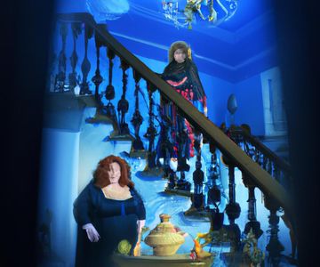 Poster for "Eternal Love's Haunted Enigma"