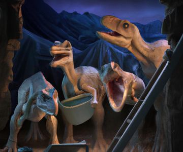 Poster for "Jurassic Amnesia: The Dino Discovery Delight"