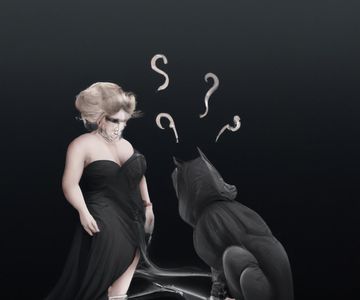 Poster for "Haunting Desires: Embrace of the Ephemeral"
