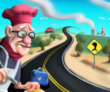 Poster for "The Culinary Expedition: Road to Uncharted Delights"