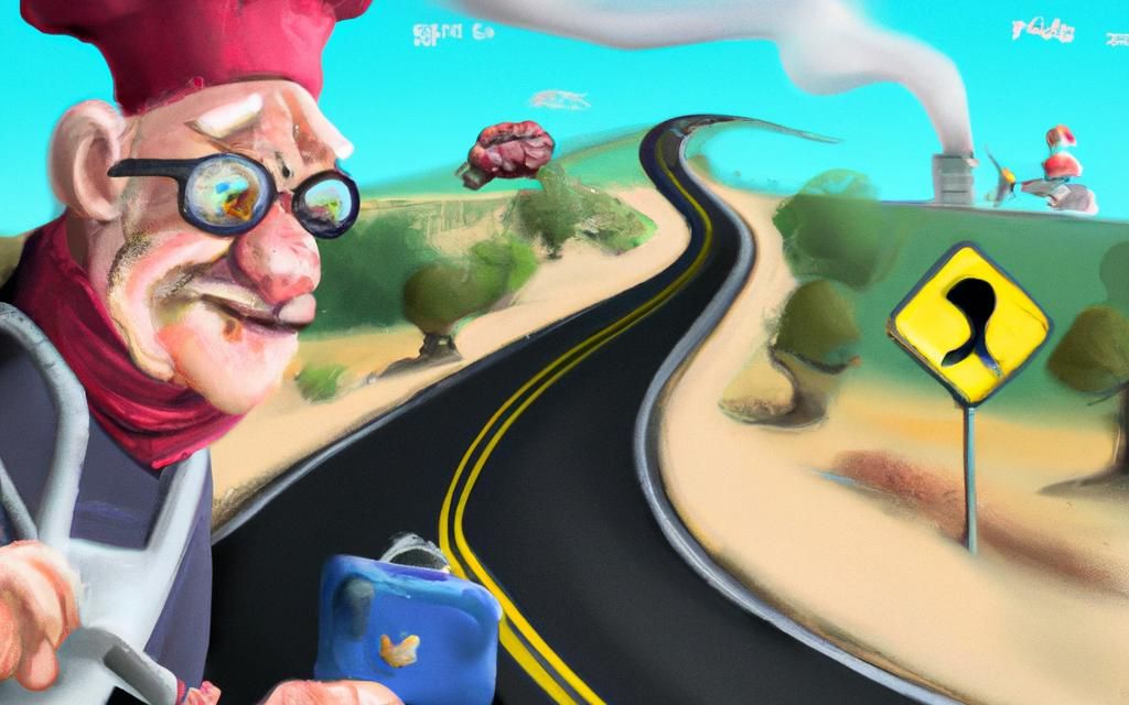 Poster for "The Culinary Expedition: Road to Uncharted Delights"