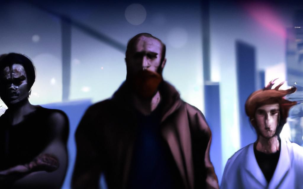 Poster for "The Shadow Surgeons: A Techno Revolt"