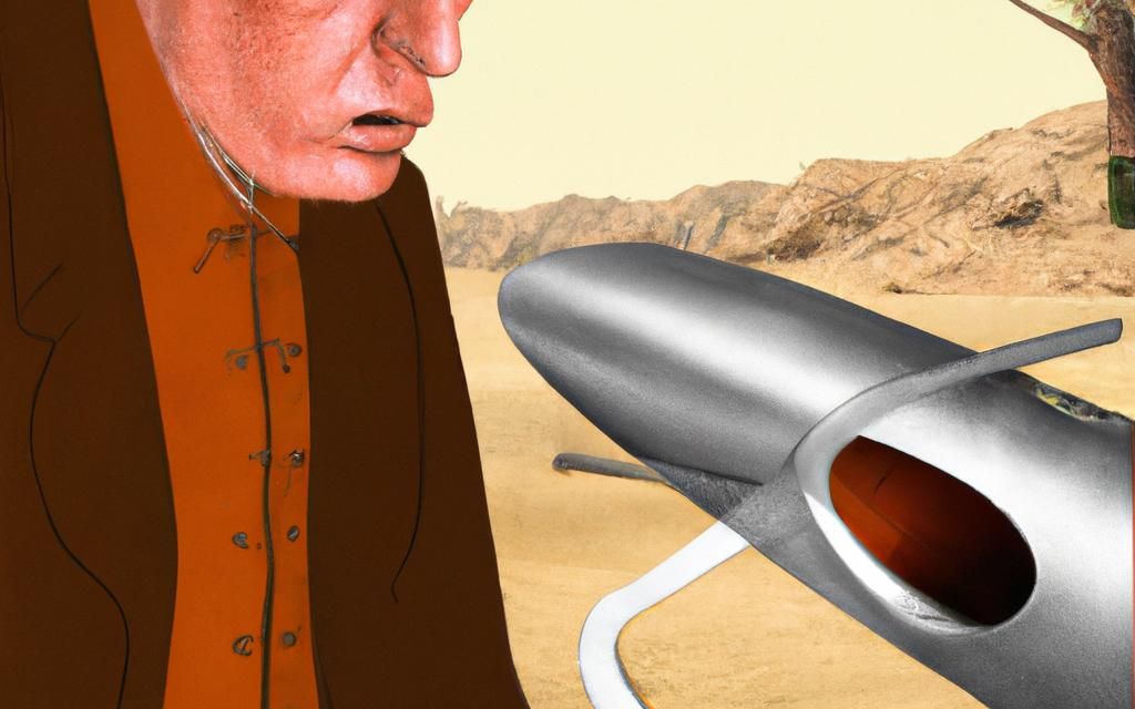 Poster for "Martian Paradox: Gunsmoke in Outer Frontier"
